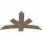 Ekena Millwork Alberta Smooth Timber Gable Bracket, Douglas Fir, 48"W x 28"H x 1 1/2"D x 5 1/2"F, 14/12 Pitch GBW048X28X0206ALB00SDF - alternate 4